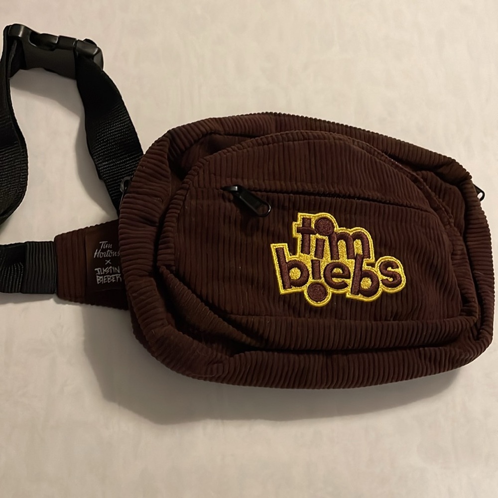 Official Justin Bieber x Tim Hortons “Timbiebs” waistbag